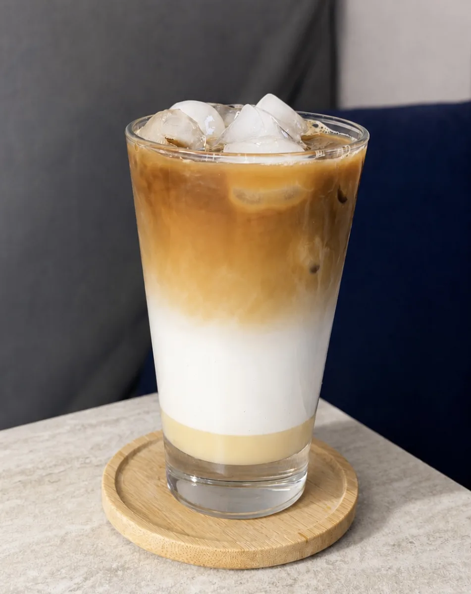 Ice latte spanish