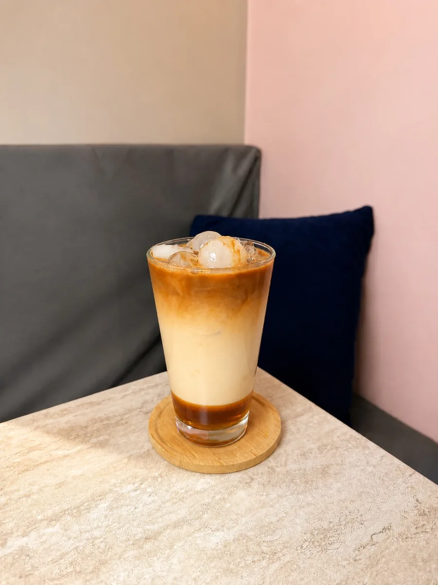 Ice latte con amour