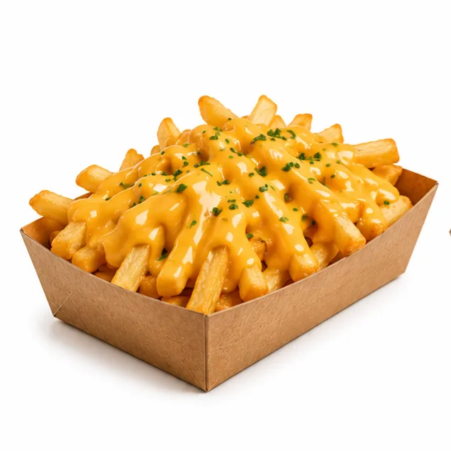 FRITES SAUCE FROMAGERE