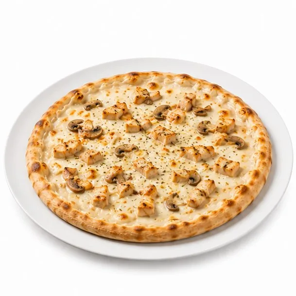 PIZZA POULET(Sauche blanche)