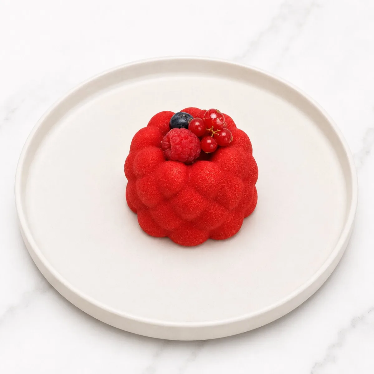 Trompe l'oeil framboise