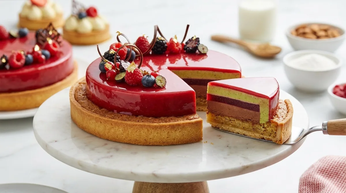 Tarte entremets