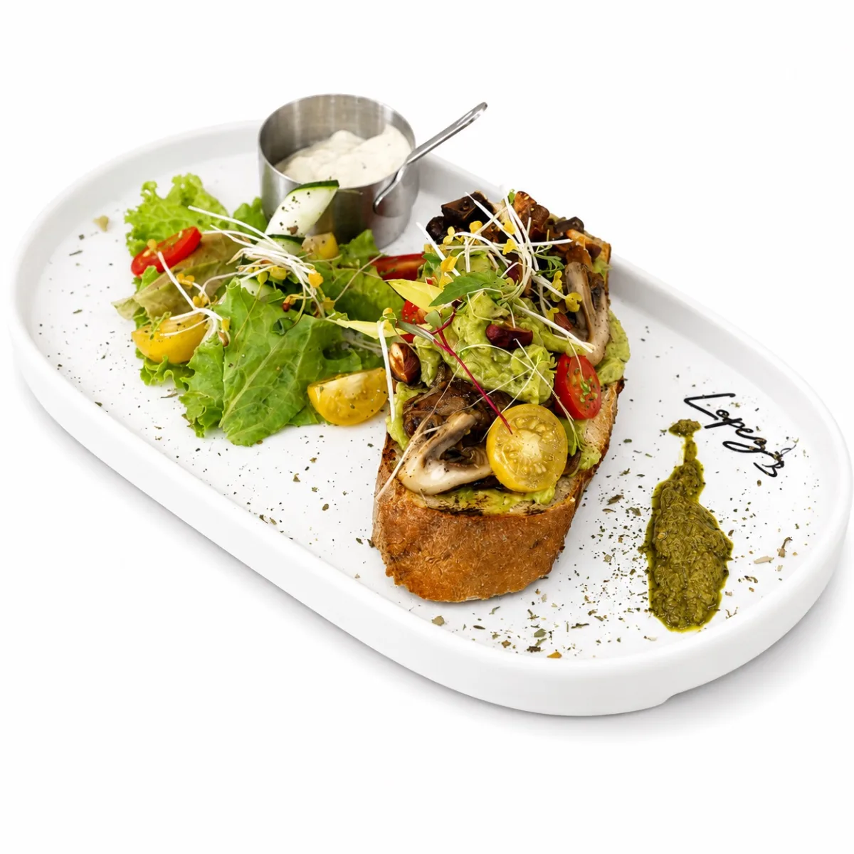 Avocat champignon