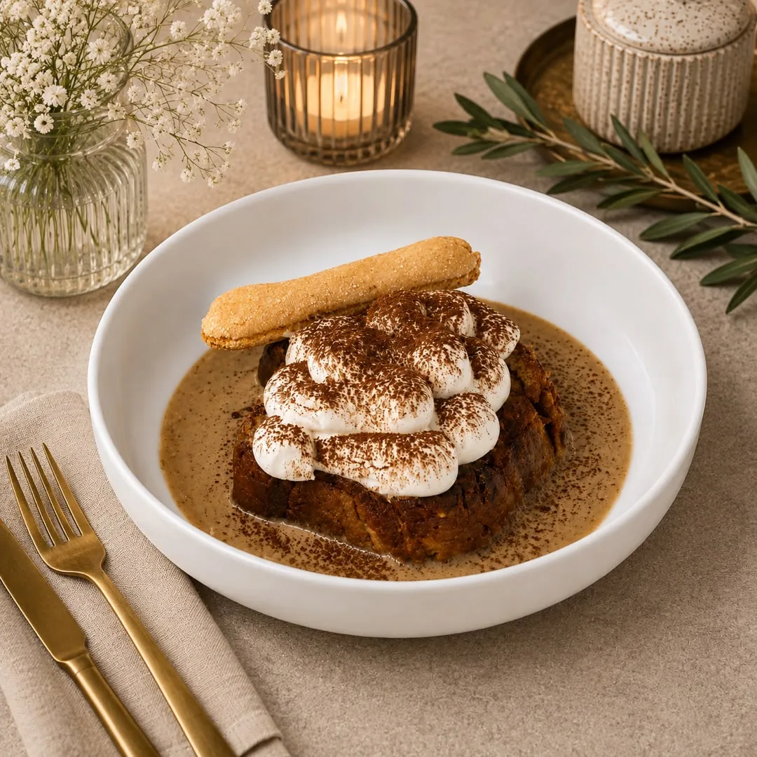 Pain perdu tiramisu