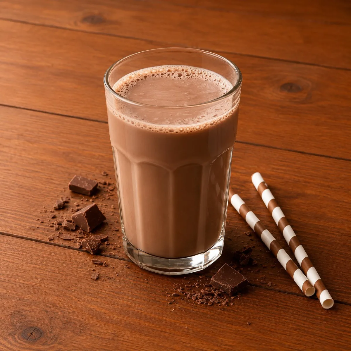 Lait au chocolat