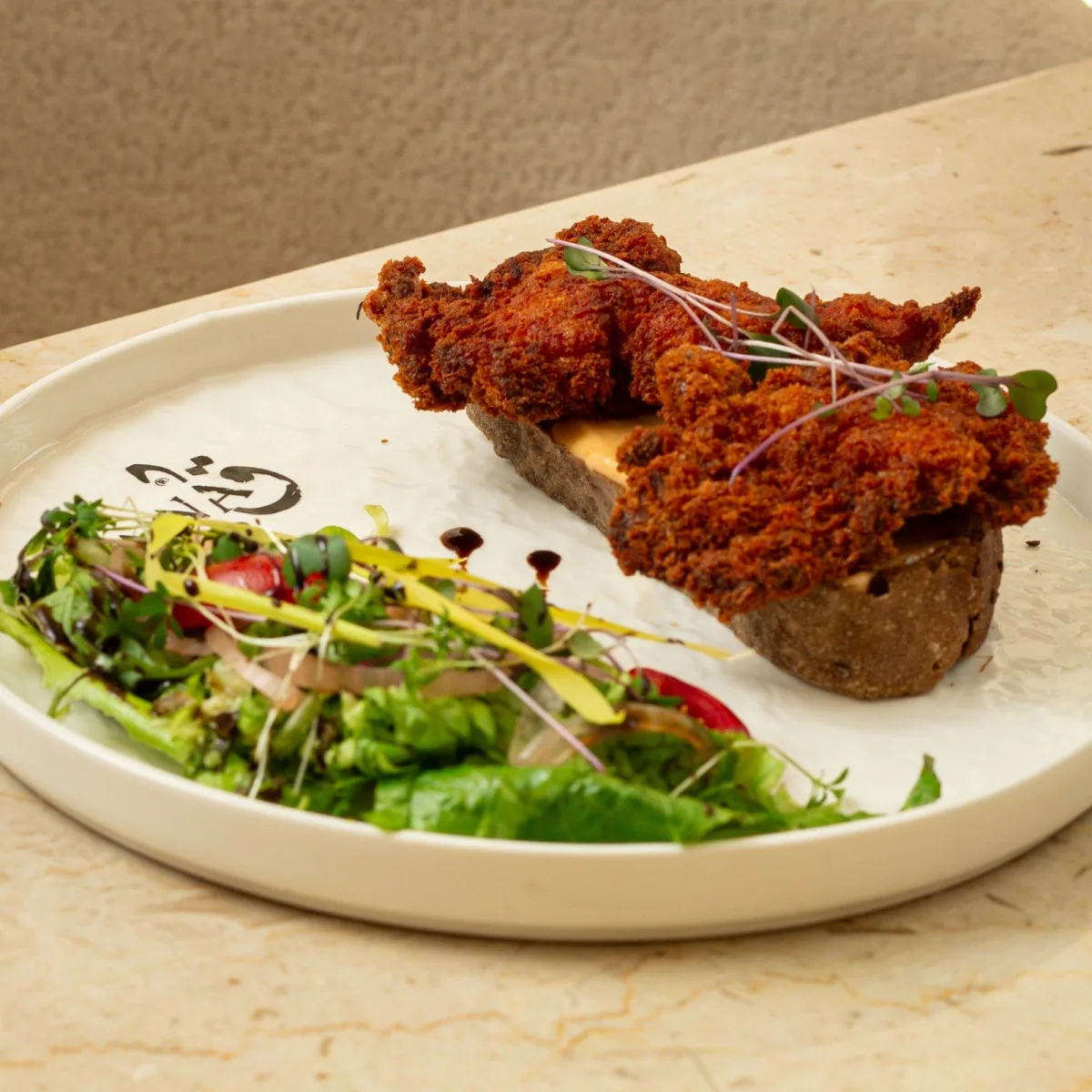 Toast schnitzel