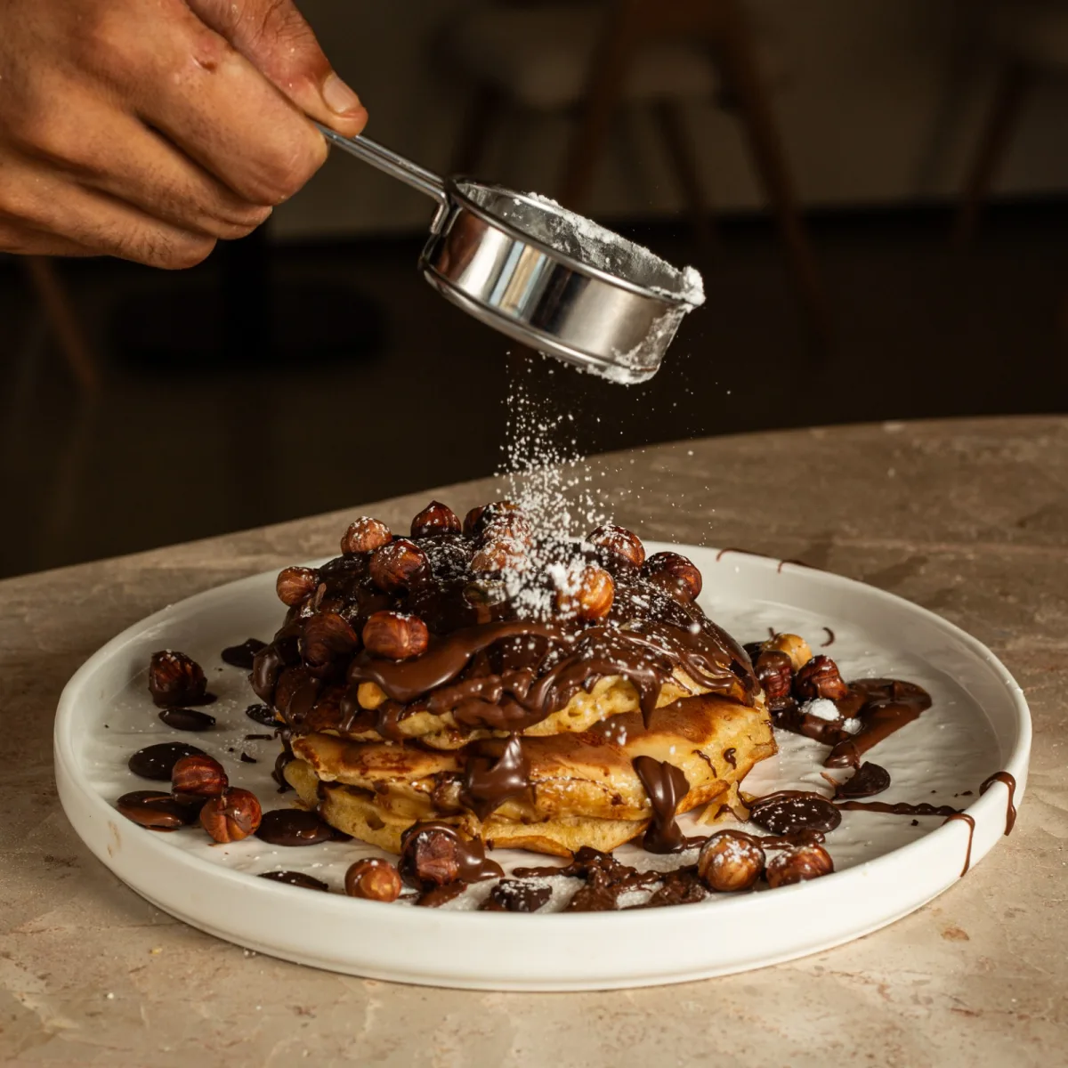 Pancake chocolat