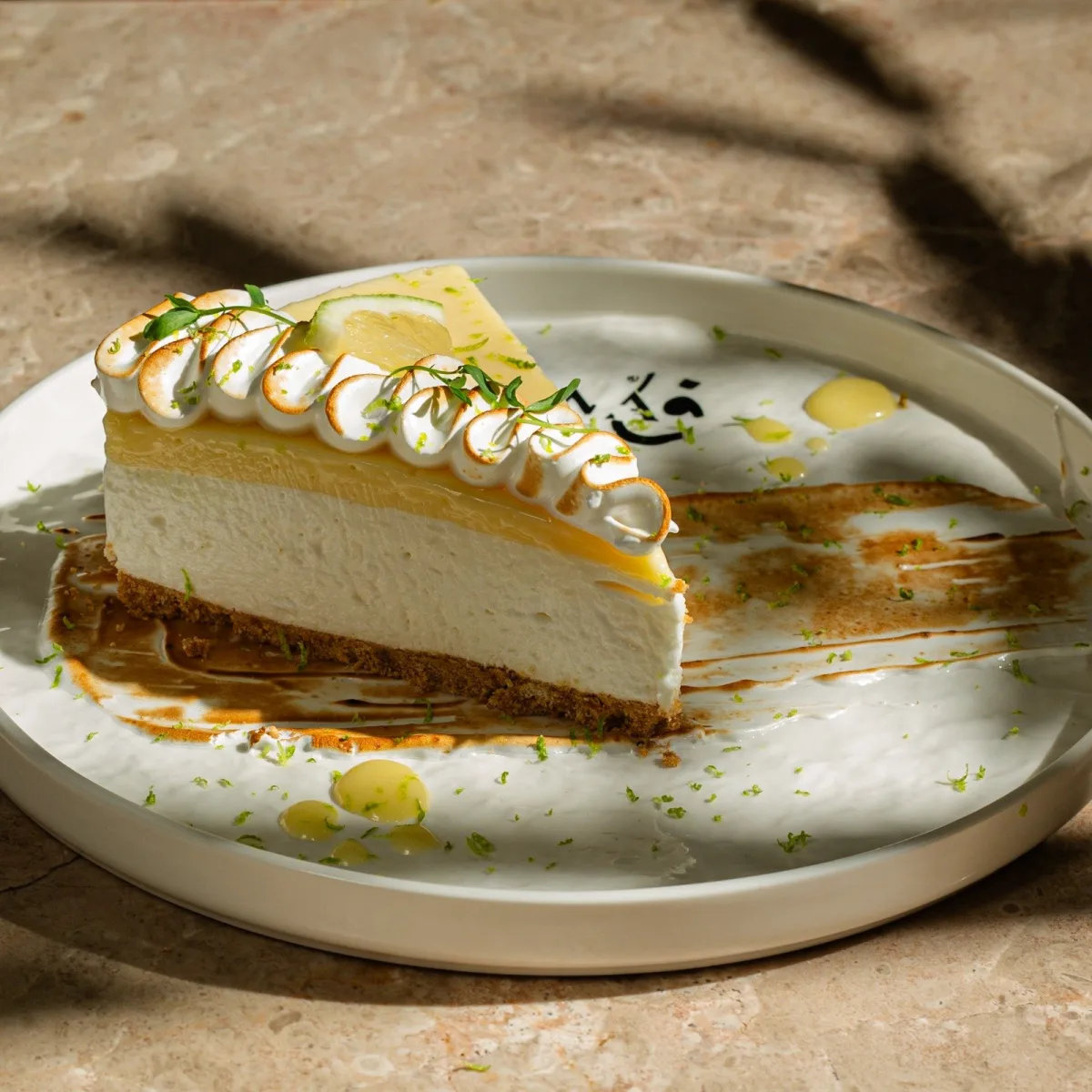 Cheesecake citron