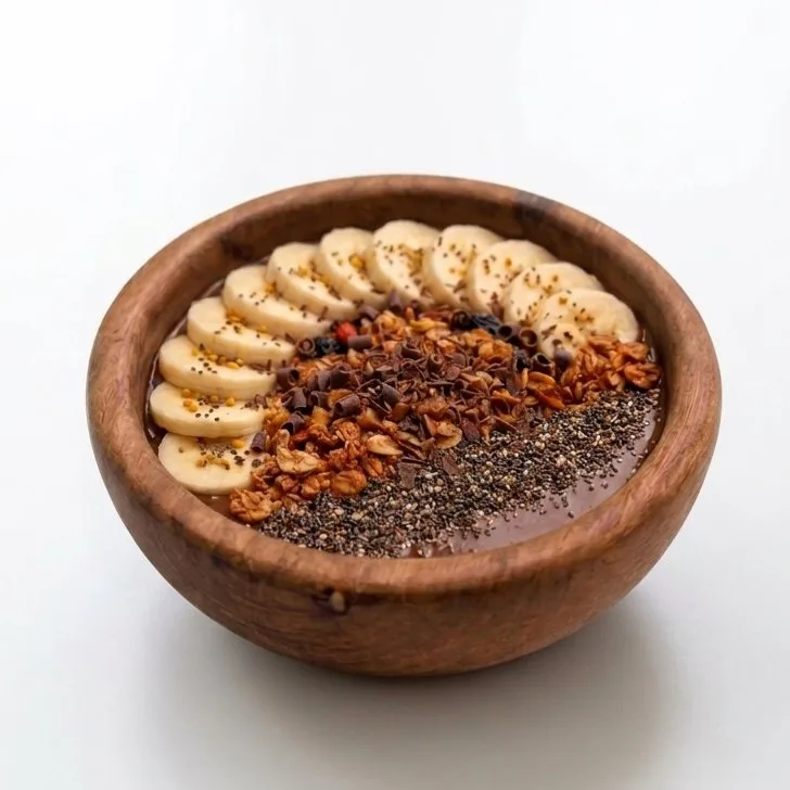 Banana Chocolate Smoothie Bowl