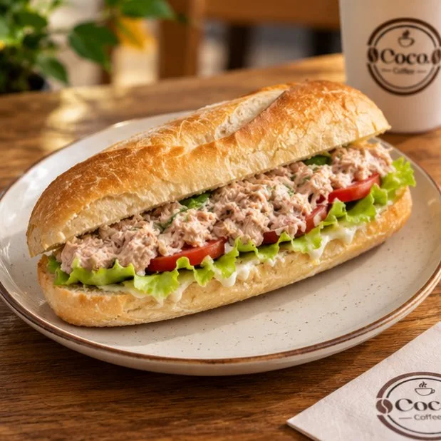 Sandwich froid au thon