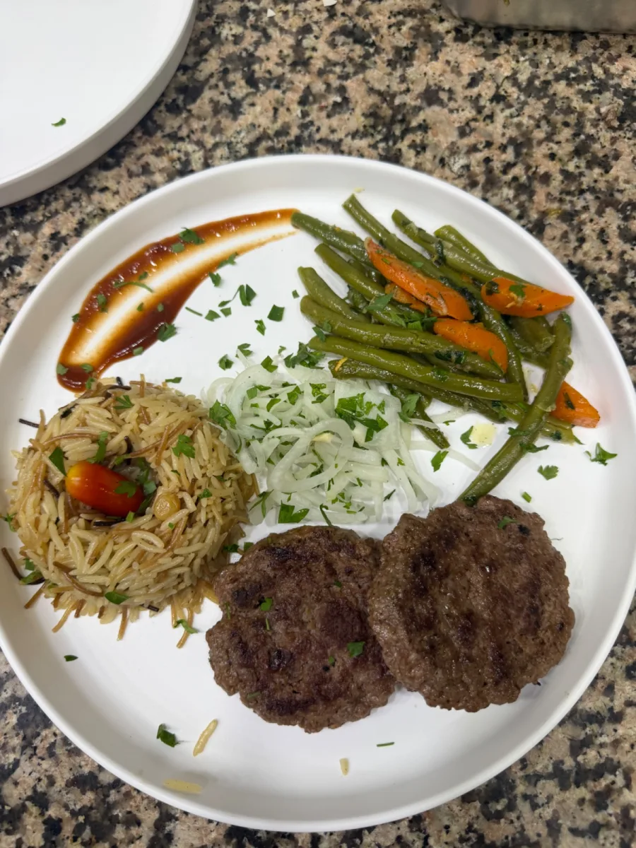 Plat viande hachée