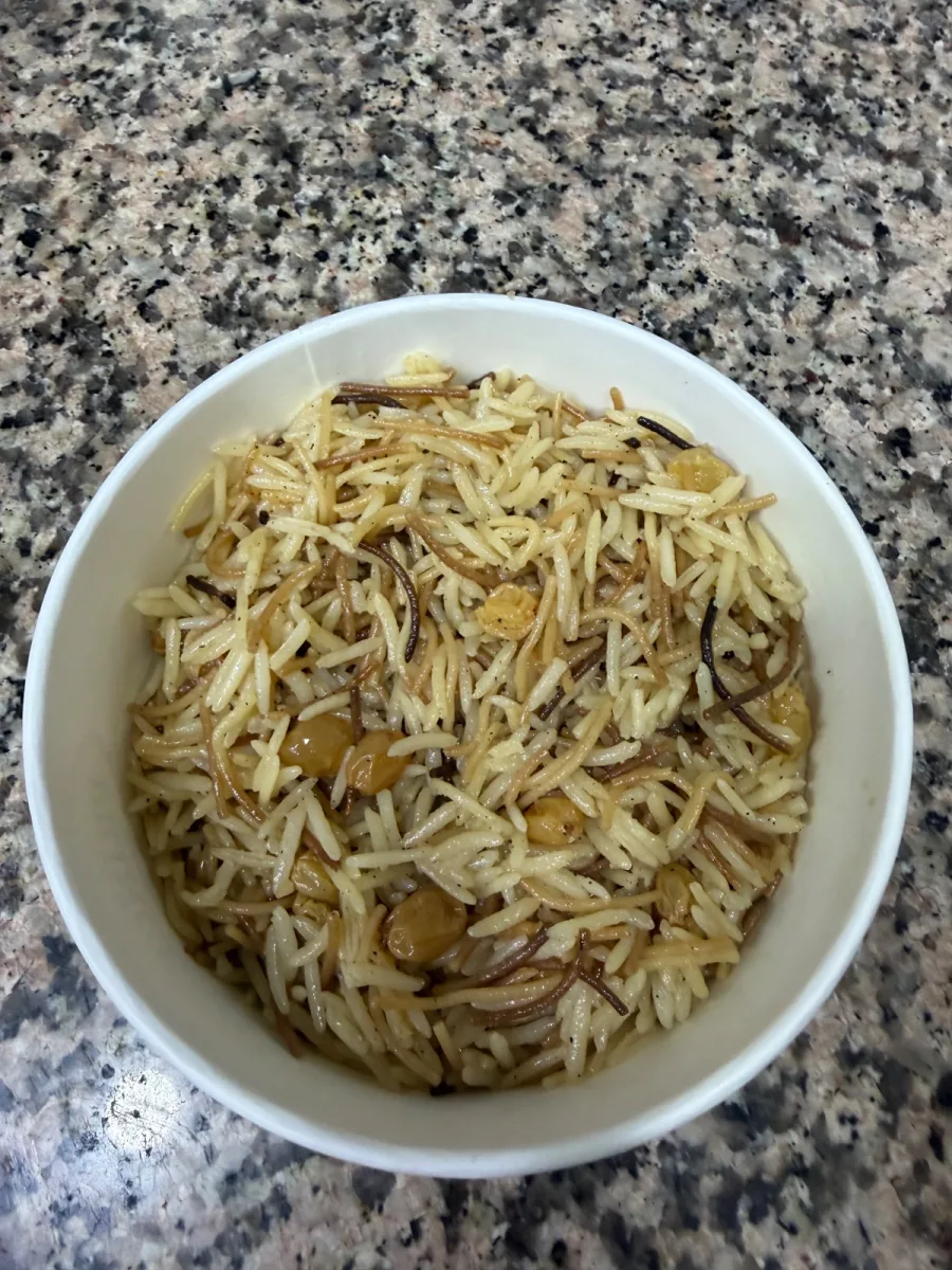 Riz sucré salé
