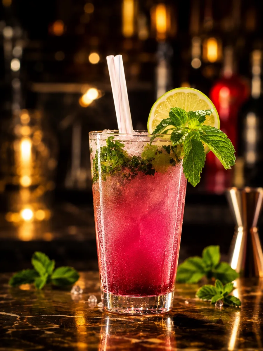 Mojito Fruit rouge