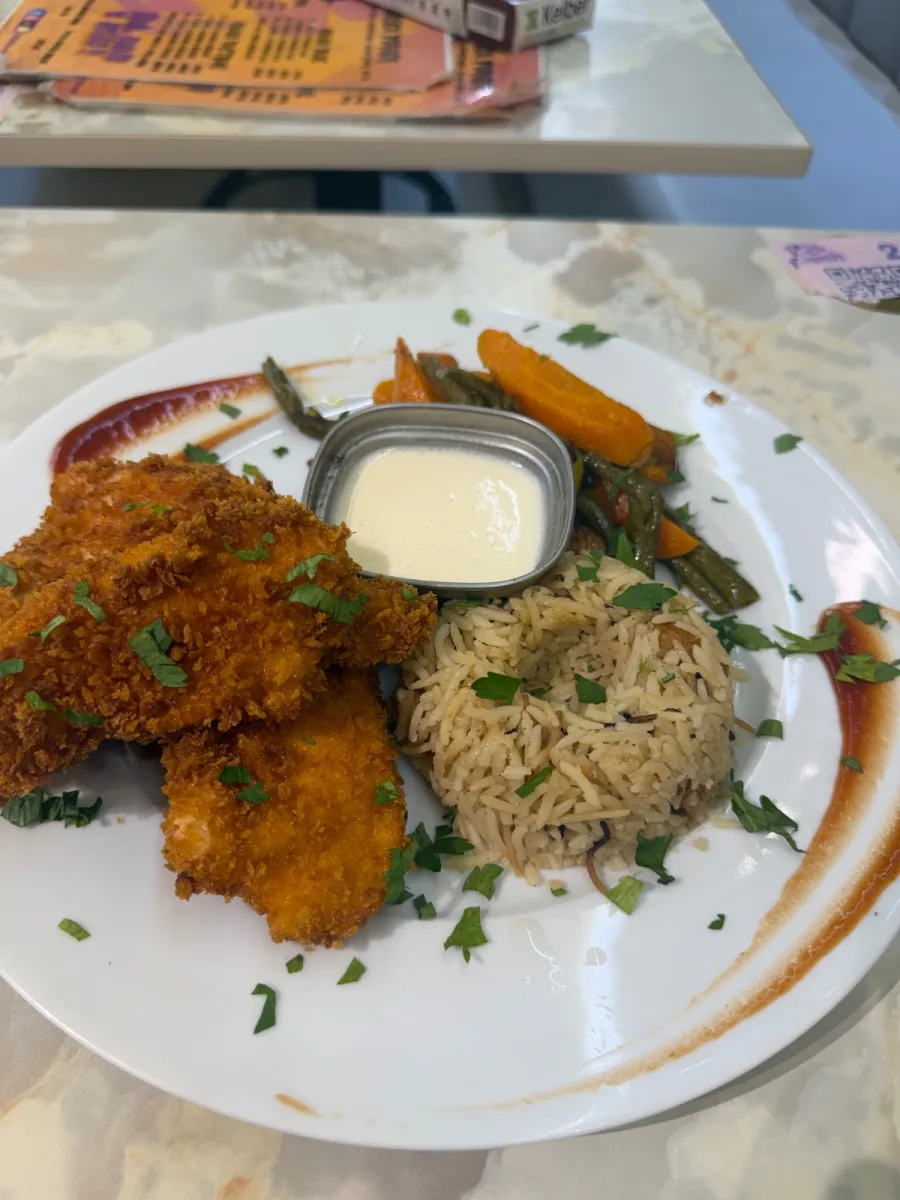 Assiette crispy