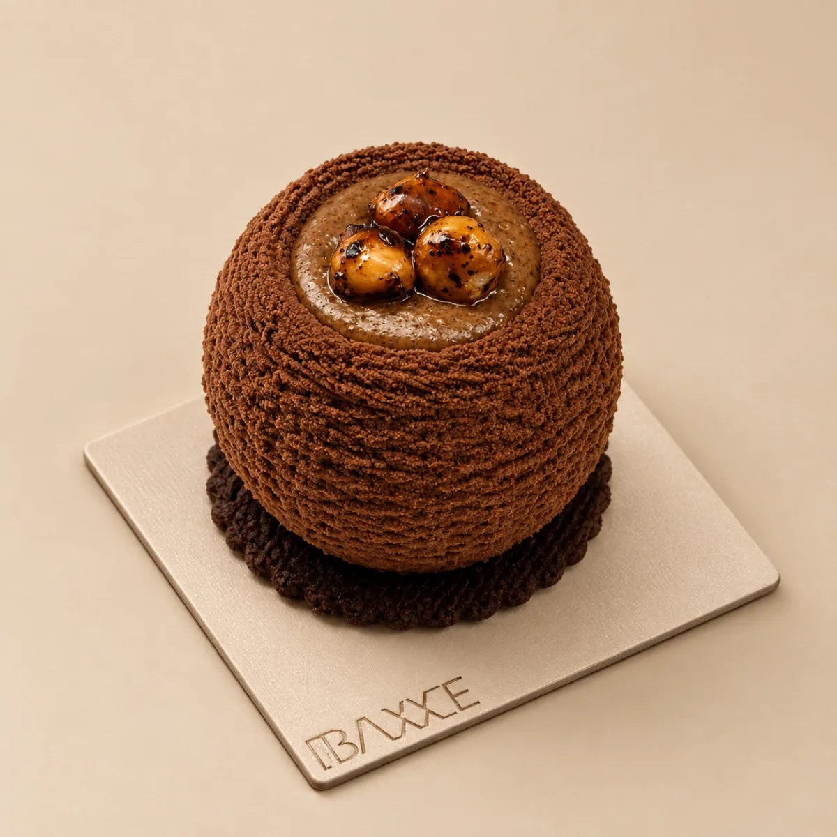 Corbeille noisette