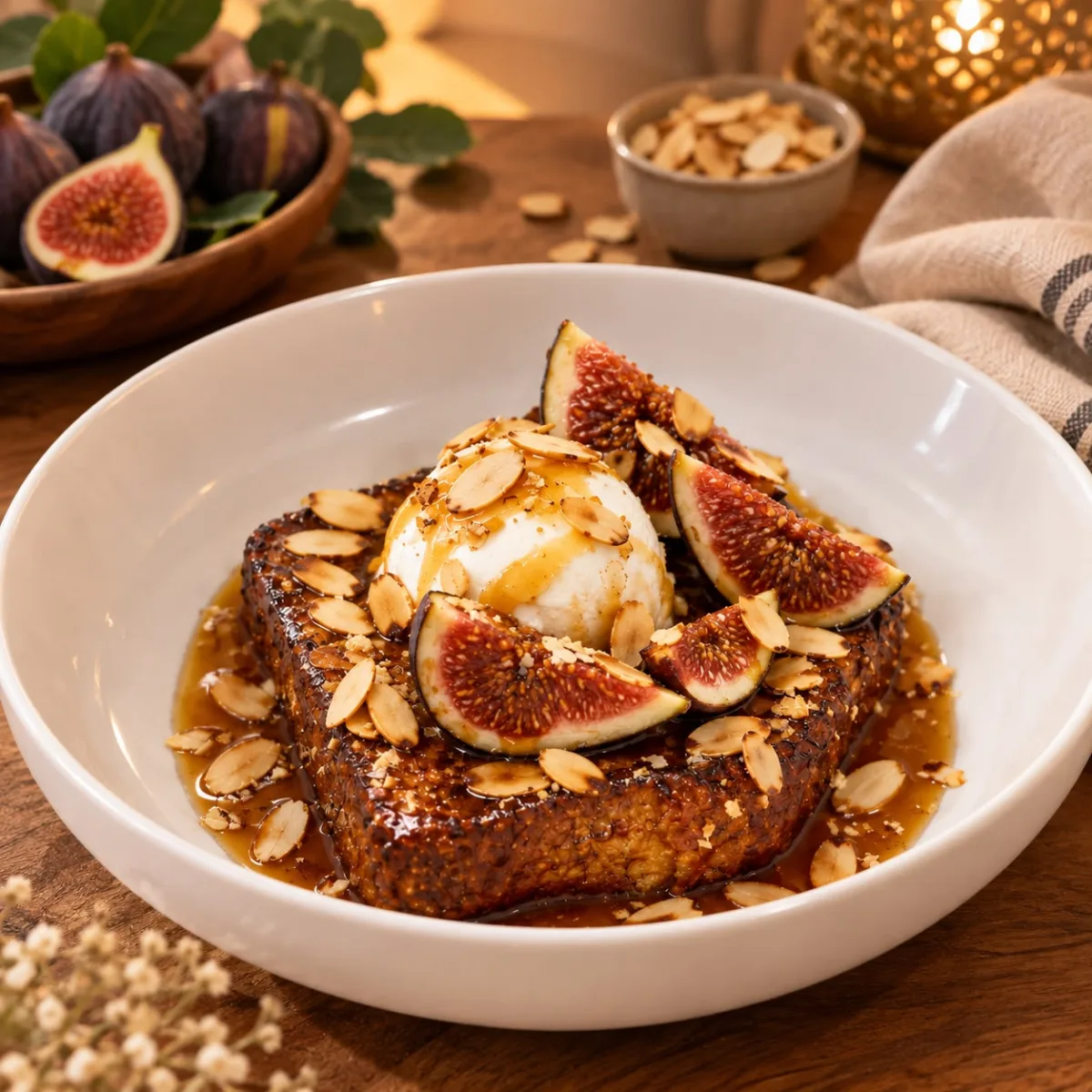 Pain perdu figues