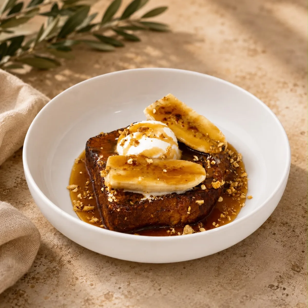 Pain perdu banane