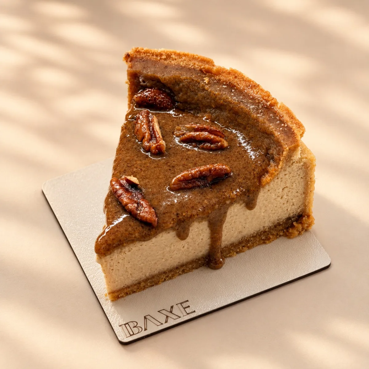 Flan noix de pecan