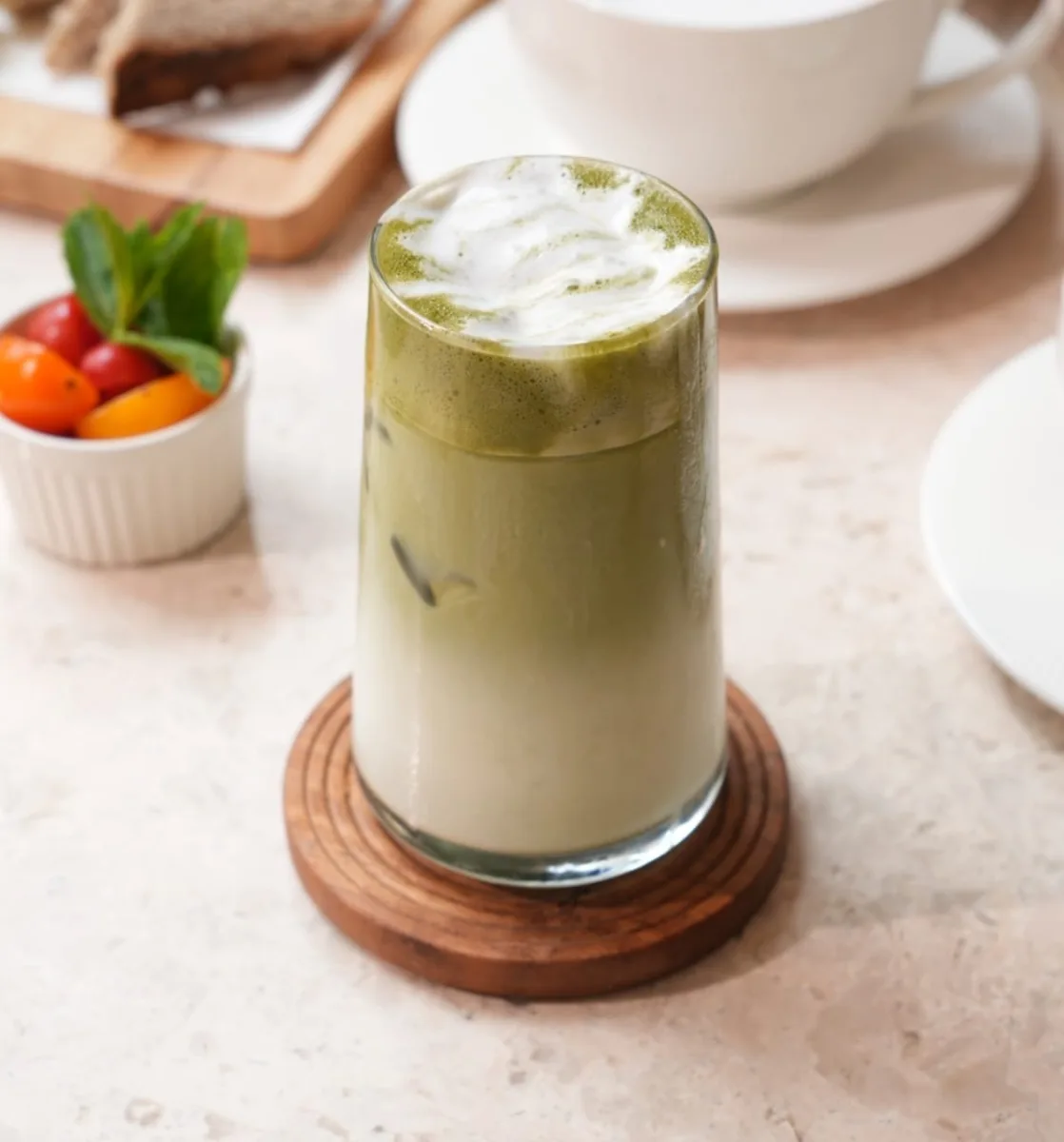 Iced Matcha latté