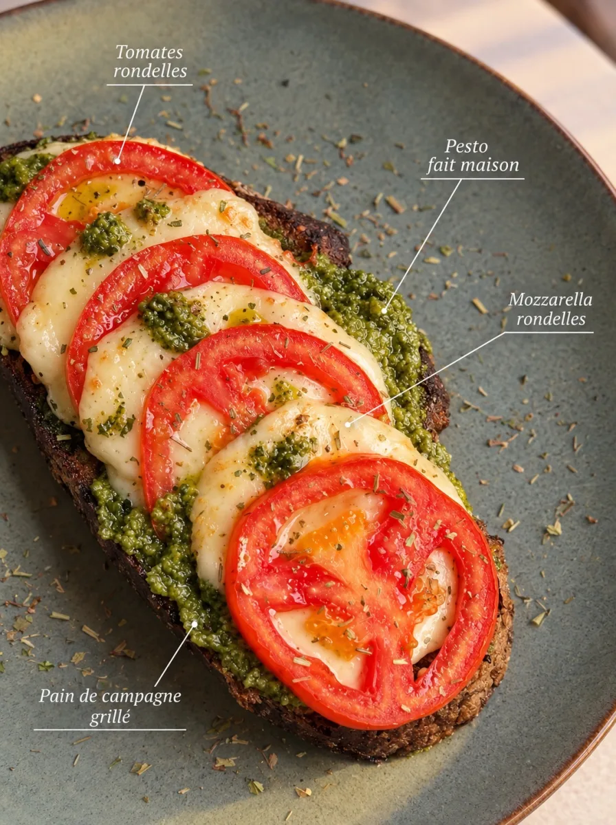Toast mozza