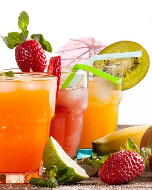 Jus pressé cocktail