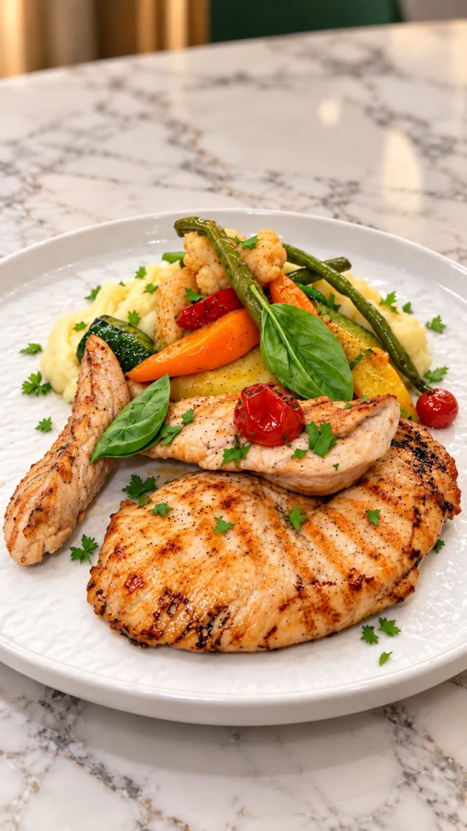 Poulet grillé