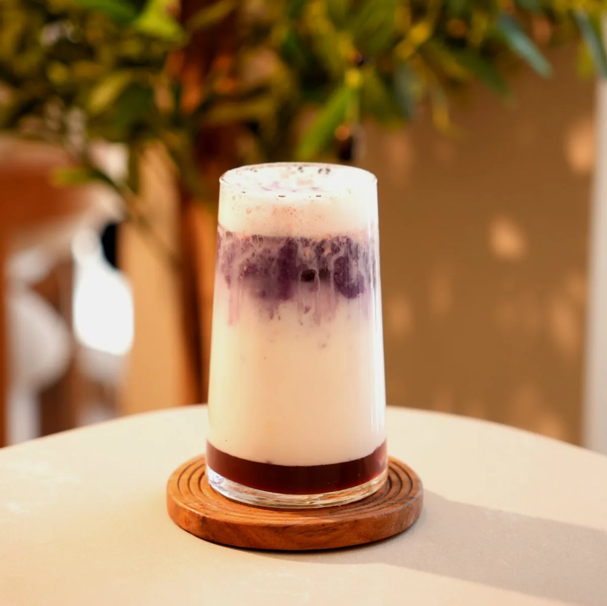 Iced ubé vanille