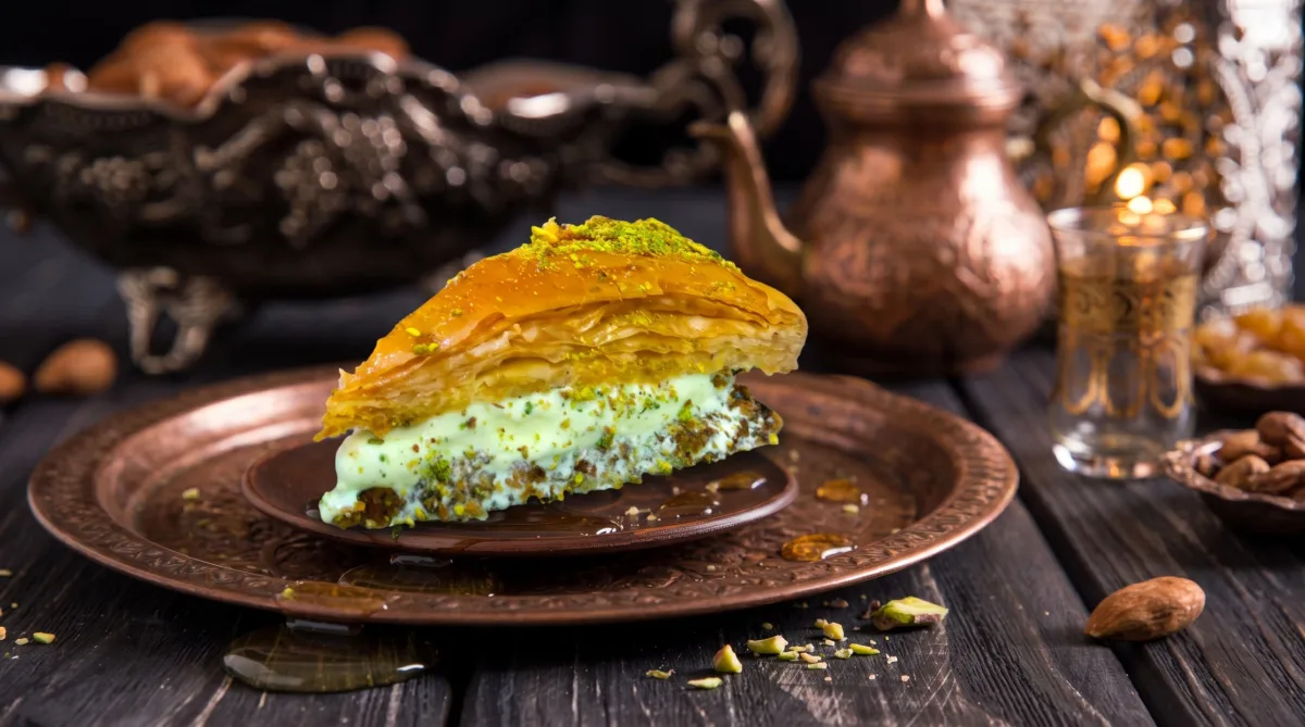 Bakava Turc ice cream