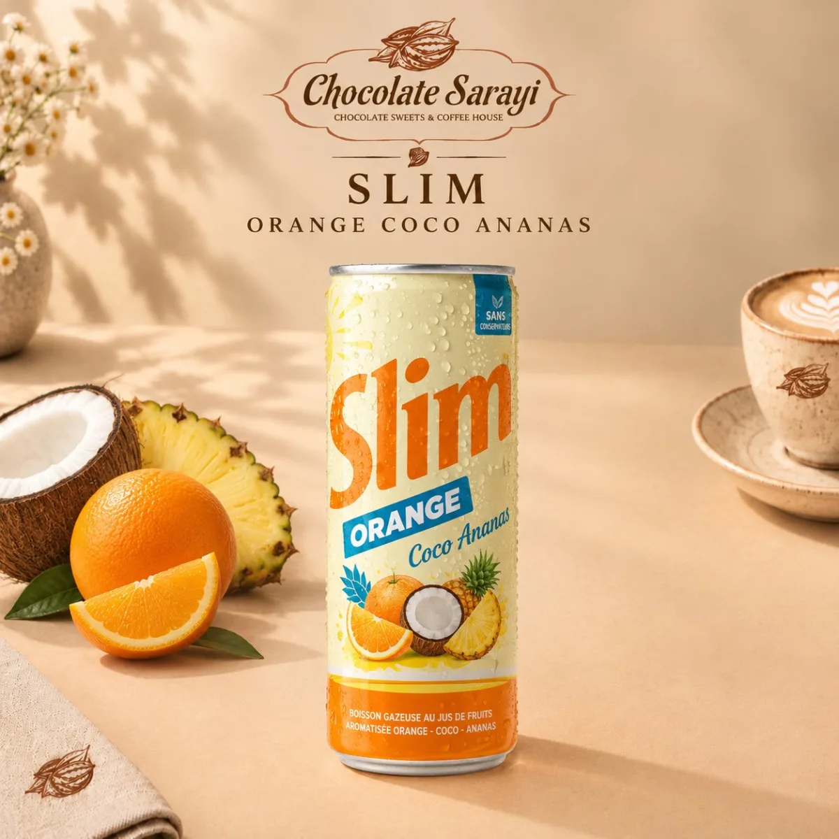 Slim orange coco ananas