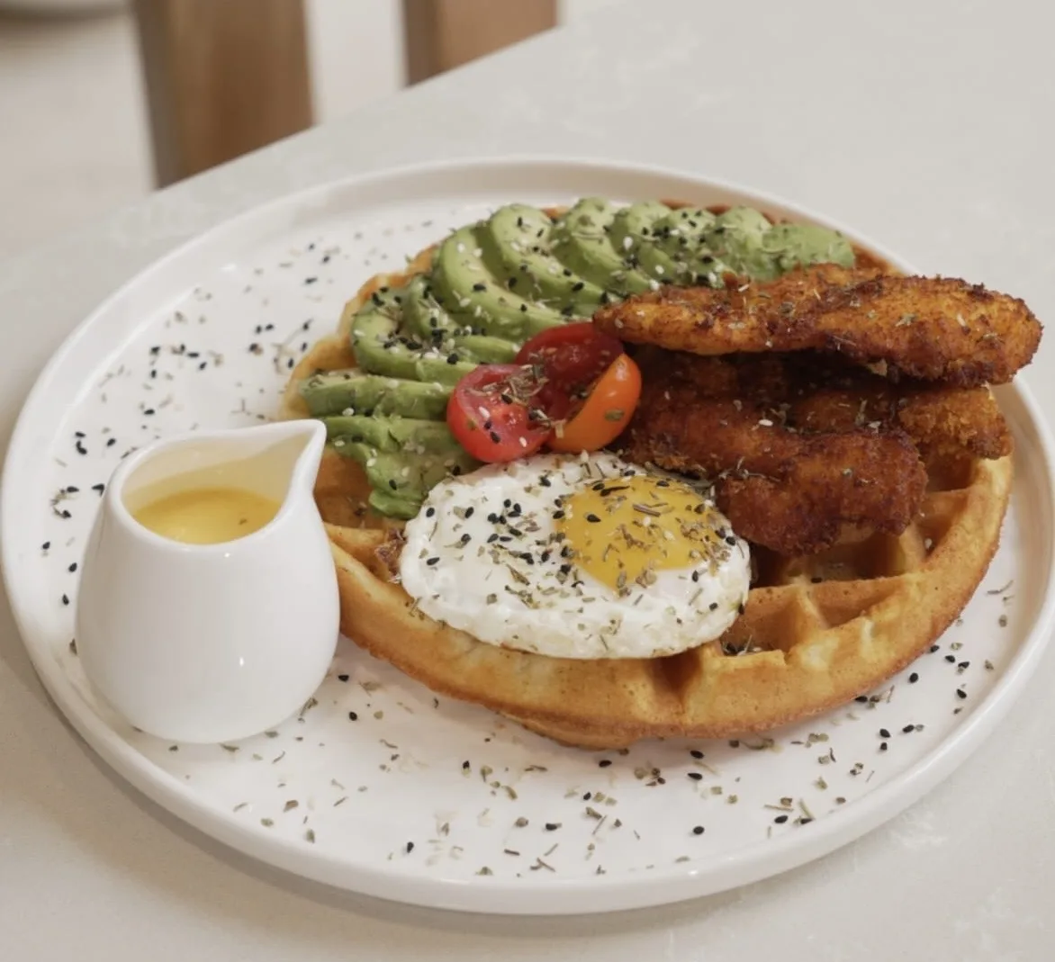 Waffle chicken