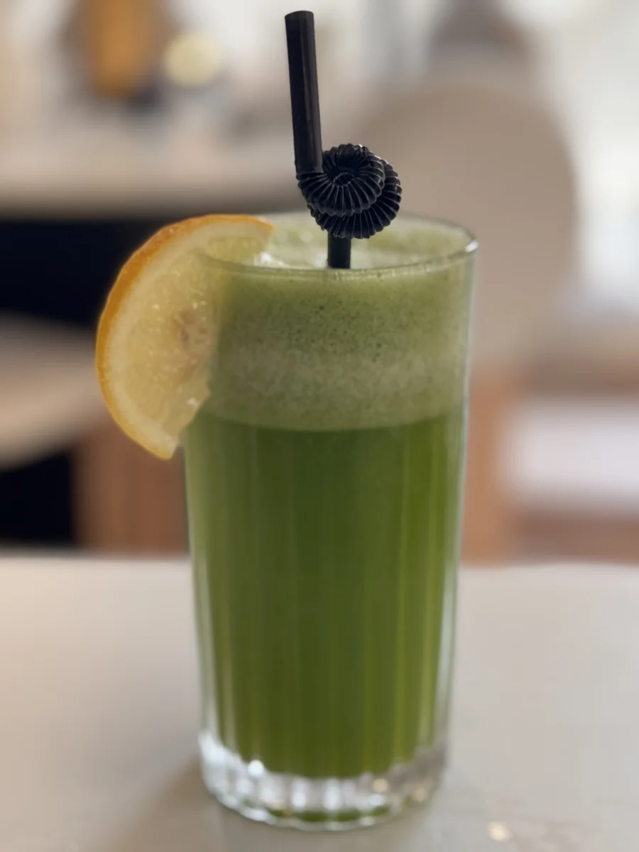 Jus de citron menthe