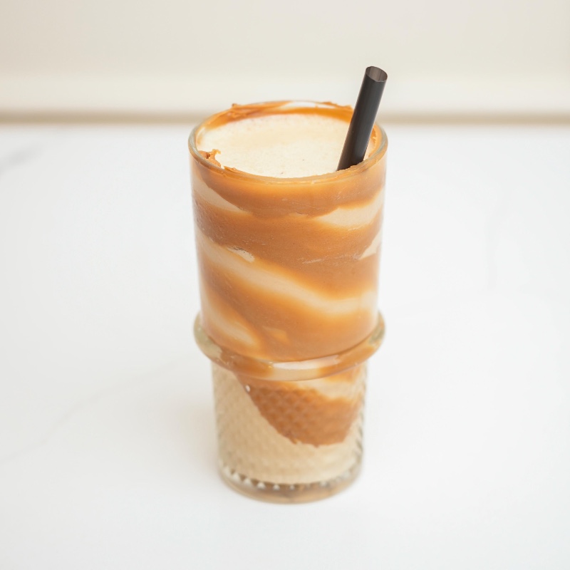 Milkshake banane spéculos