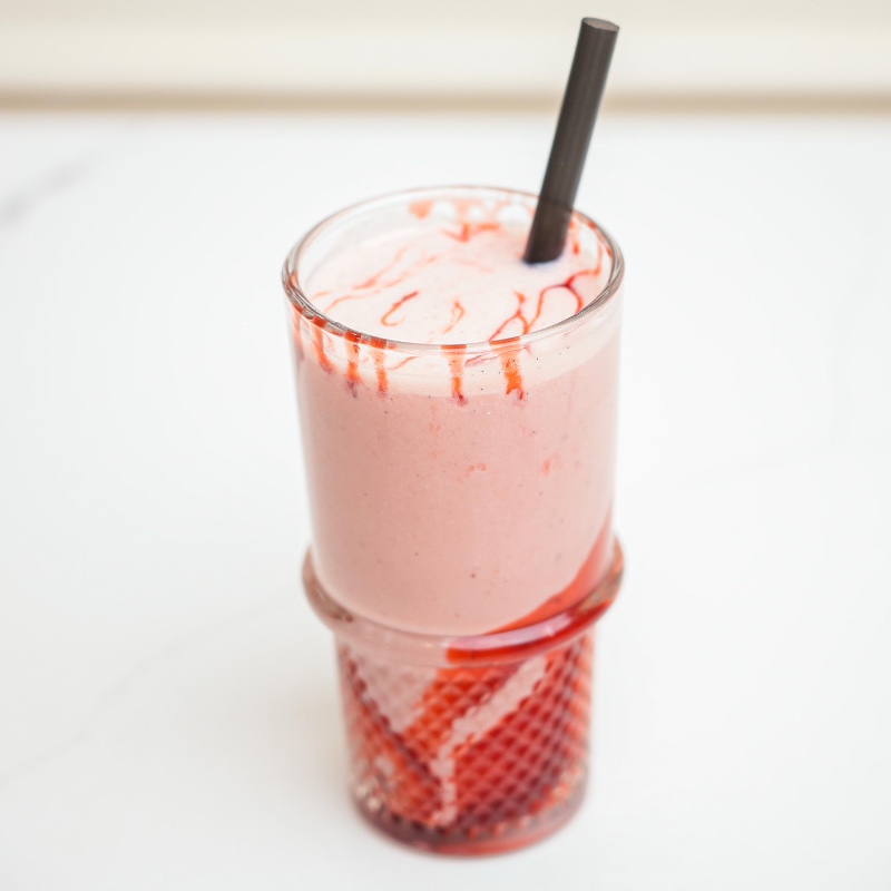 Smoothie banane fraise